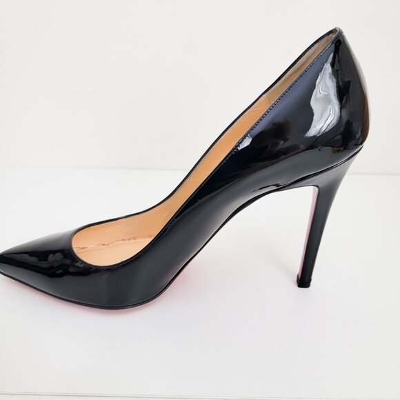 Christian Louboutin Pigalle 85 Patent Leather Pumps 38.5 8.5 - Picture 3 of 11